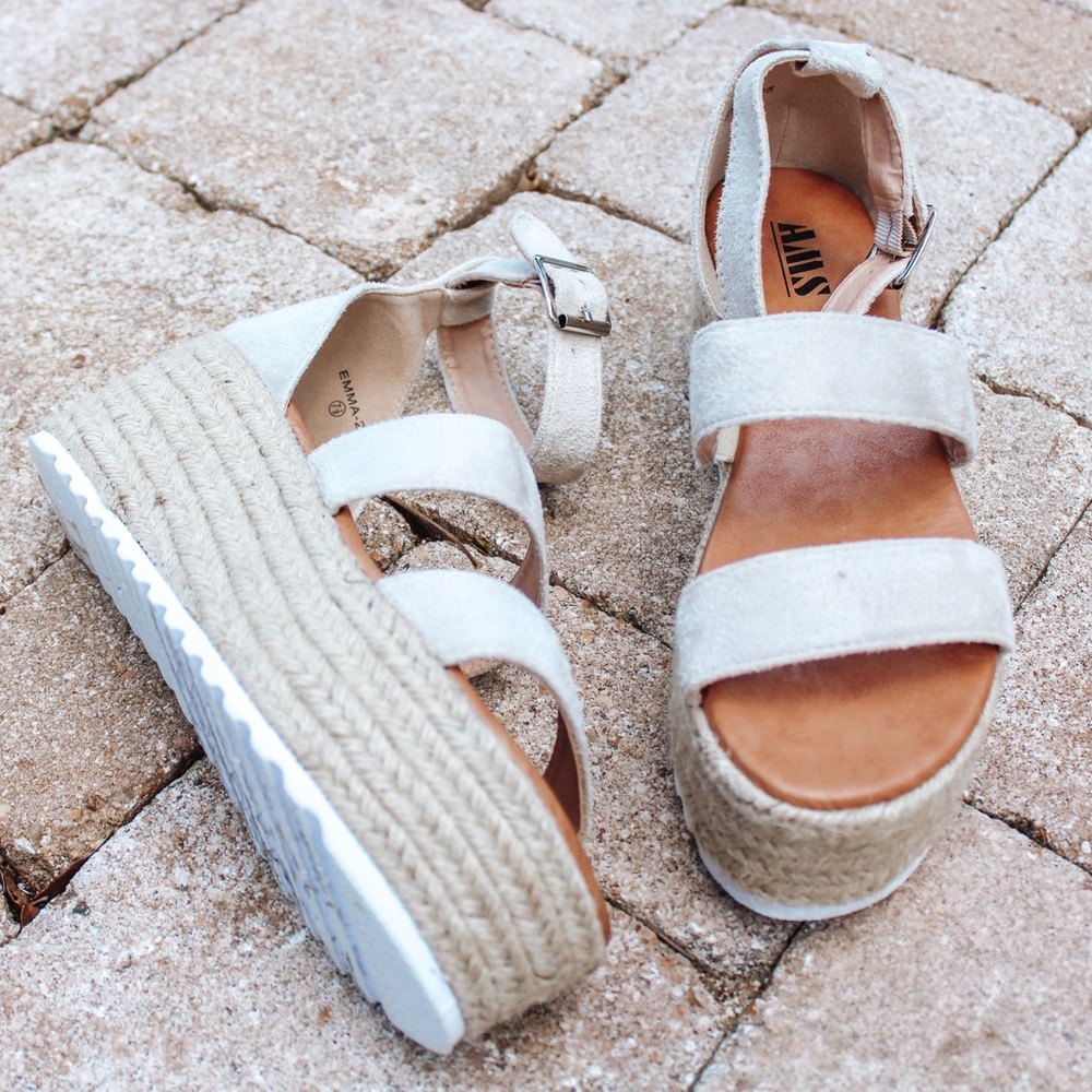 Suede Platforms
